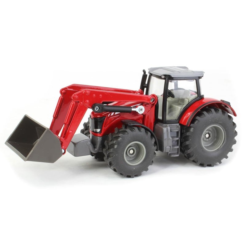 Siku 1985 Farmer Massey Ferguson with Front Loader, Red - Image 3